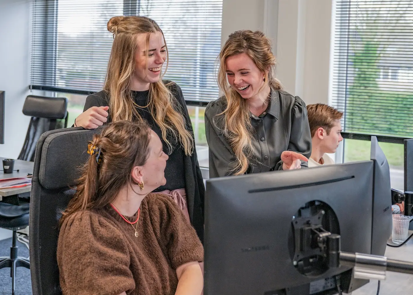 Foto vacature team.